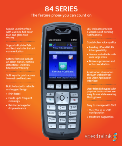 84 Series feature phone key features